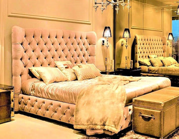 Rustic Wooden Bed Frame